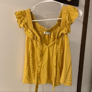 Embroidered Spring/Summer Blouse. TRF collection by Zara.